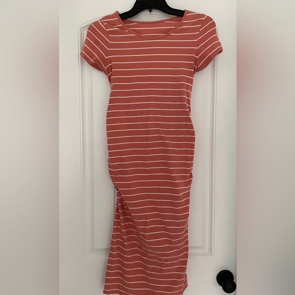 EUC Isabel Maternity striped dress